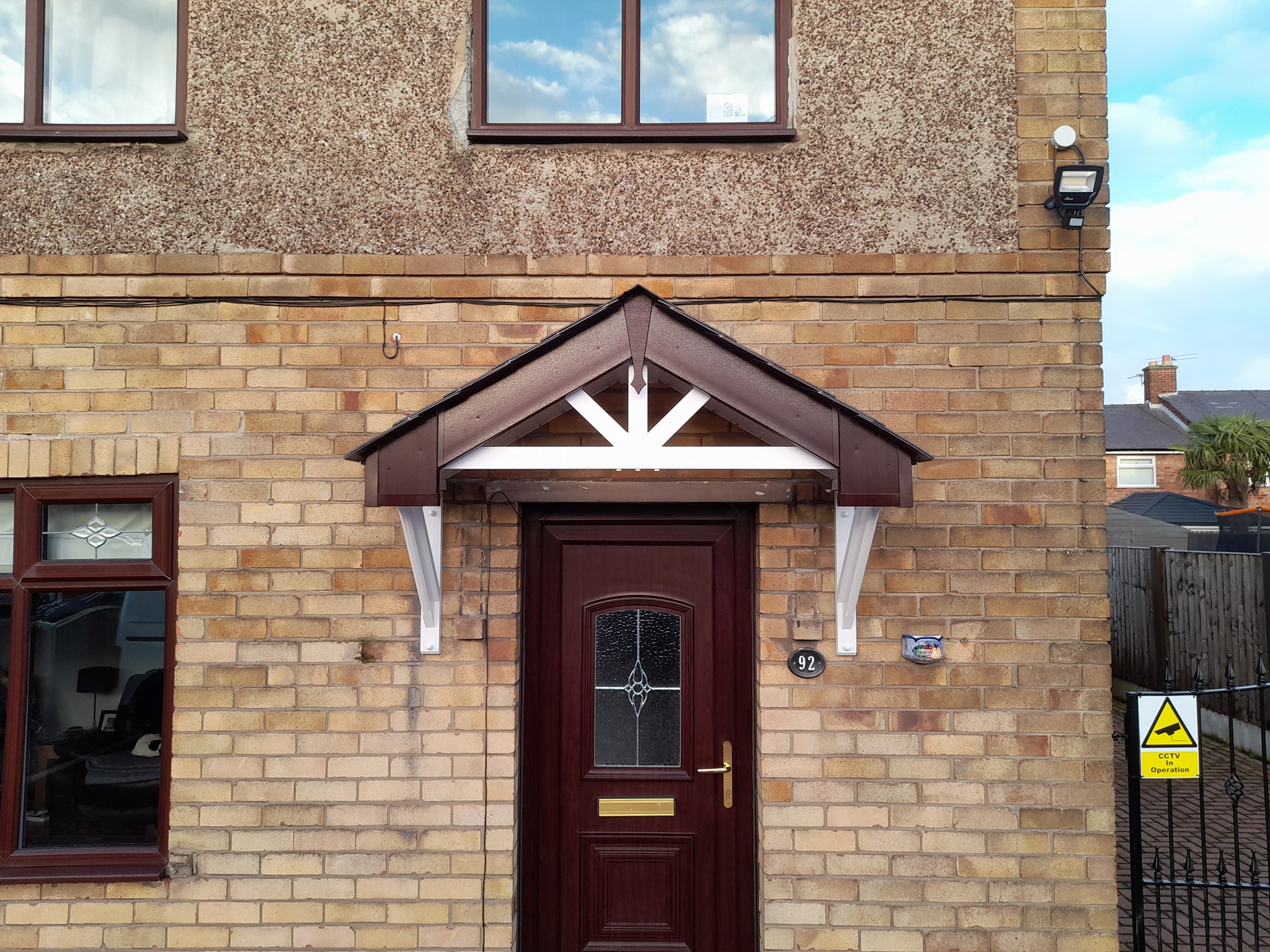 door canopy supplied and fitted near me